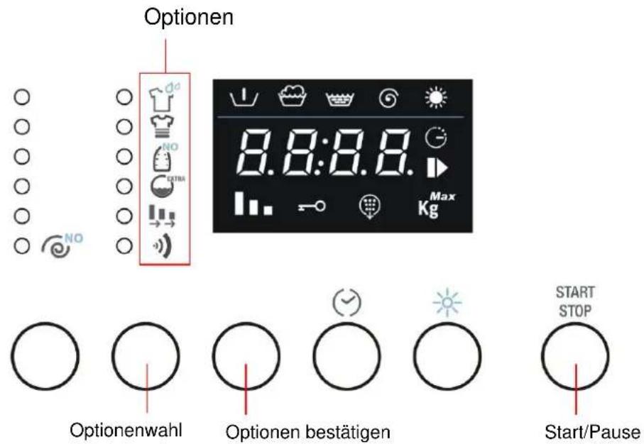 TEKA LSI4 1470 E - WAHL UND BESTÄTIGUNG DER OPTIONEN - 1