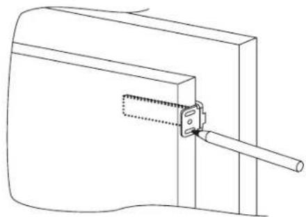 IBERNA IBC 313 A - FIXAR AS PORTAS NA COLUNA ENCAIXE NAS PORTAS DO APARELHO - 3