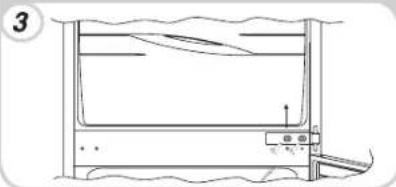 IBERNA IBC 313 A - REVERSING THE FRIDGE-FREEZER DOORS - 3