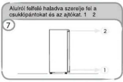 IBERNA ITUP 130S - AZ AJTÓK NYITÁSI IRÁNYÁNAK MEGVÁLTOZTATÁSA - 7