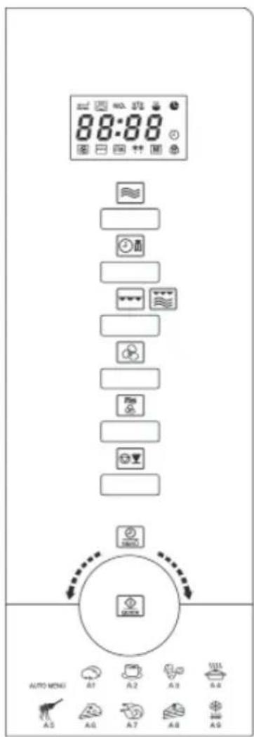 SEVERIN MW 7871 - Información del panel de control - 1