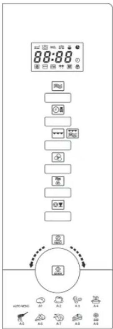 SEVERIN MW 7871 - Details contropaneel - 1