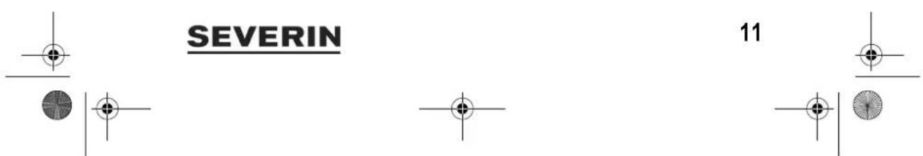 SEVERIN SC 7148 - Probleme selbst beheben - 1