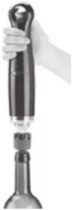 SEVERIN FS 3600 - Användning med vinflaskstopper - 1