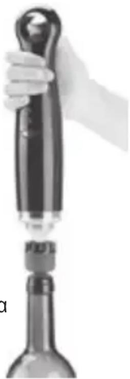 SEVERIN FS 3600 - Χρήση με τάπα για μπουκάλι κρασιού - 1