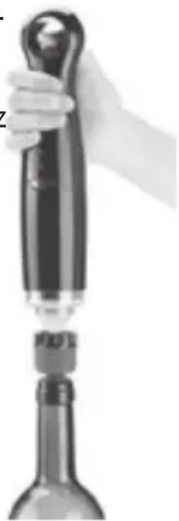 SEVERIN FS 3600 - Korzystanie z korka do butelki na wino - 1