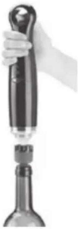 SEVERIN FS 3600 - Utilizzo con un tappo per bottiglia di vino - 1