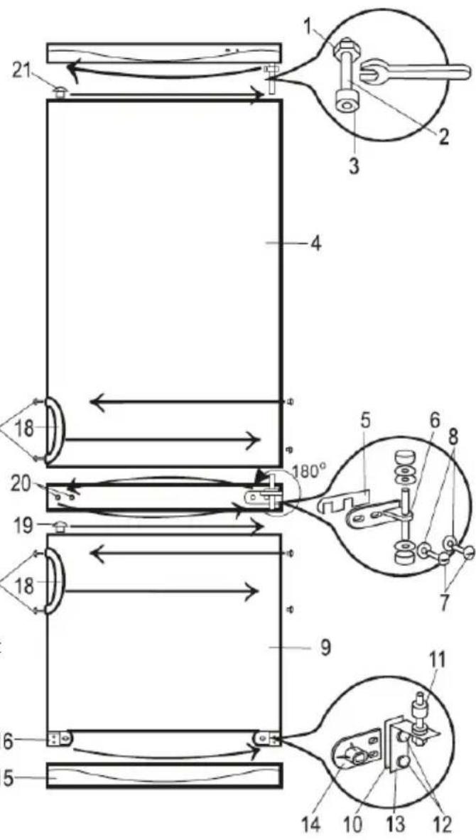 SEVERIN KS 9853 - Porte réversible - 1