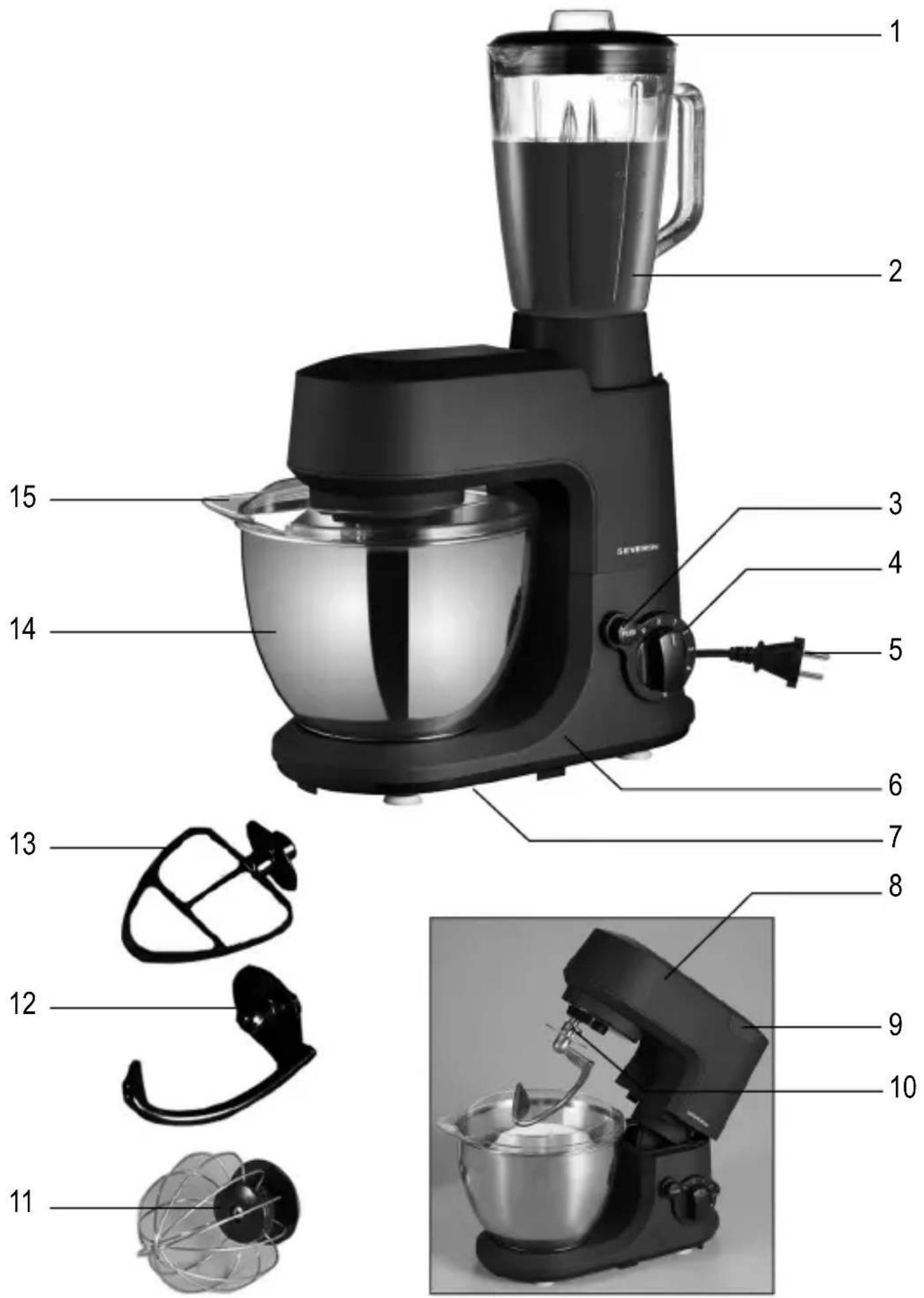 SEVERIN KM 3890 - Geschäftsleitung und Mitarbeiter der SEVERIN Elektrogeräte GmbH - 1