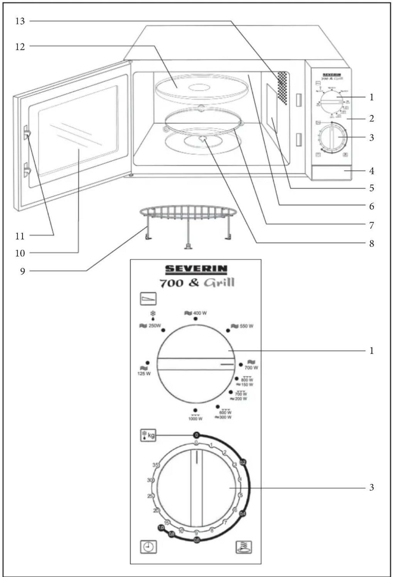 SEVERIN MW 9713 - Ihre - 1