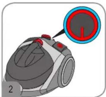 SEVERIN CY 7087 - Emptying the dust container - 1