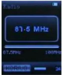 OK OAP 30408 - FM-Modus - 2