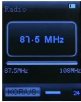 OK OAP 30408 - FM mode - 2
