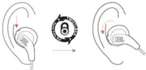 JBL Endurance Run BT - HOW TO WEAR - 2