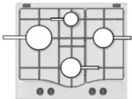 HOTPOINT-ARISTON DD 752 WHA(ICE) - Consigli pratici per l'uso dei bruciatori - 1