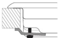 HOTPOINT-ARISTON DD 752 WHA(ICE) - Esquema para prender os ganchos - 2