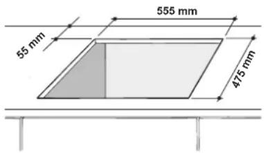 HOTPOINT-ARISTON DD 752 WHA(ICE) - Fitting the appliance - 2