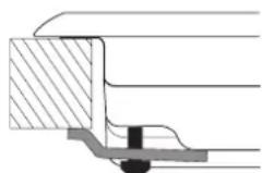 HOTPOINT-ARISTON DD 752 WHA(ICE) - Scheme de fixation des crochets - 2