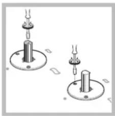HOTPOINT-ARISTON DD 642 HA(WH) - Aanpassen aan de verschillende soorten gas (voor Belgie) - 1