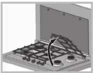 HOTPOINT-ARISTON PKL 752 TIXHA - De onderdelen van de kookplaat reinigen - 1