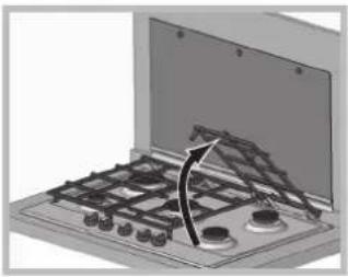 HOTPOINT-ARISTON PKL 752 TIXHA - Pulizia dei componenti del piano - 1