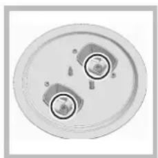 HOTPOINT-ARISTON PKL 741 TD2IXHA - Cambio de los picos en el quemador Triple corona - 2