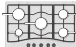 HOTPOINT-ARISTON PKL 741 TD2IXHA - Consejos practicos para el uso de los quemadores - 1