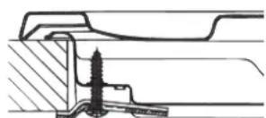 HOTPOINT-ARISTON PKL 741 TD2IXHA - Schema di fissaggio dei ganci - 2