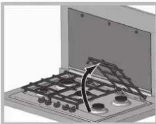HOTPOINT-ARISTON PKL 741 TD2IXHA - Pulizia dei componenti del piano - 1