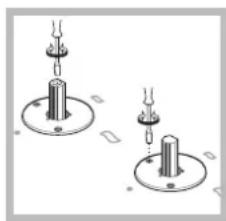 HOTPOINT-ARISTON PKL 741 TD2IXHA - Remplacement des injecteurs du bruleur Triple couronne - 3