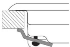 HOTPOINT-ARISTON FTGHL 751 DIXHA - Haken-Befestigungsschema - 1
