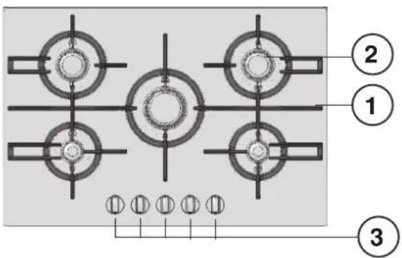 HOTPOINT-ARISTON FTGHG 751DHA(BK)LPG - Vista en conjunto - 1