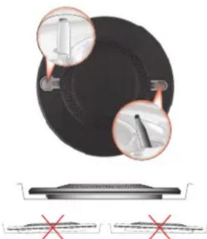 HOTPOINT-ARISTON FTGHG 751DHA(BK)LPG - Le positionnement correct de la FTGH bruleur - 1