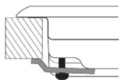 HOTPOINT-ARISTON FTGHG 751DHA(BK)LPG - Kanca sabitleme semasi - 2