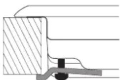 HOTPOINT-ARISTON FTGHG 751DHA(BK)LPG - Esquema para prender os ganchos - 3