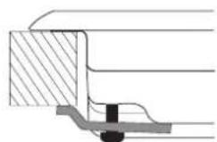 HOTPOINT-ARISTON FTGHL 641 DEXHA - Scheme de fixation des crochets - 2