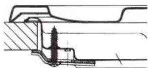 HOTPOINT-ARISTON PH 960MST (AN) RHA - Hook fastening diagram - 1
