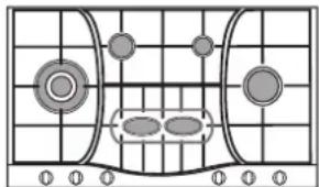 HOTPOINT-ARISTON PH 960MST (AN) RHA - Practical Advice on Using the Half Fish-Kettle Burner - 2