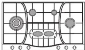 HOTPOINT-ARISTON PH 960MST (AN) RHA - Quelques conseils pratiques pour比较好 utiliser les brûleurs centraux "Demi-Poissonnière" - 2