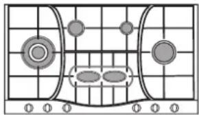 HOTPOINT-ARISTON PH 960MST (AN) RHA - Praktische Ratschlage für den Gebrauch der hinteren Semi-Fischbrenner - 2