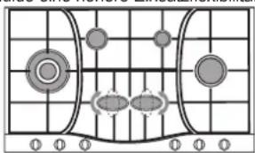 HOTPOINT-ARISTON PH 960MST (AN) RHA - Praktische Ratschlage für den Gebrauch der hinteren Semi-Fischbrenner - 1