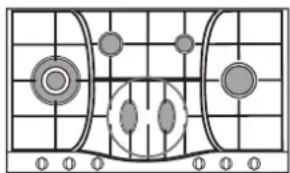 HOTPOINT-ARISTON PH 960MST (AN) RHA - Practical Advice on Using the Half Fish-Kettle Burner - 4