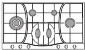 HOTPOINT-ARISTON PH 960MST (AN) RHA - Praktische Ratschlage für den Gebrauch der hinteren Semi-Fischbrenner - 4