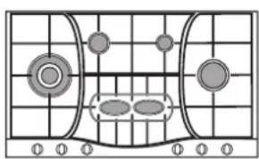 HOTPOINT-ARISTON PH 960MST (AN) RHA - Conselhos práticos para a utilização dos queimadores principais "Semi-Peixeira" - 2