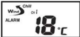 AURIOL IAN 100521 - Wind Chill-alarm instellen - 1