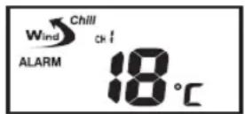 AURIOL IAN 100521 - Impostazione dell'allarme Wind Chill - 1