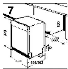 GE GSH5430ZZW - Onder of tussenbouw (Wanneer het onder een werkblad is geplaatst) - 3