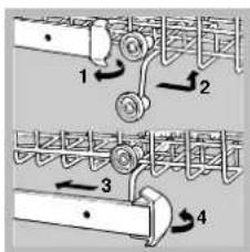INDESIT IDL 6021 - Cesto superior - 1