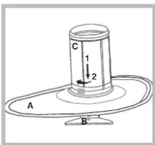 INDESIT IDL 6021 - Cleaning the filters - 1