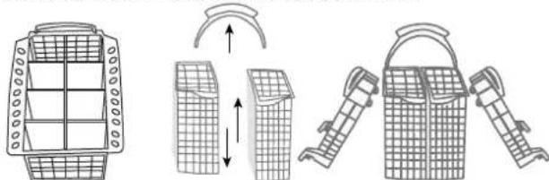 INDESIT IDL 6021 - Cutlery basket - 1